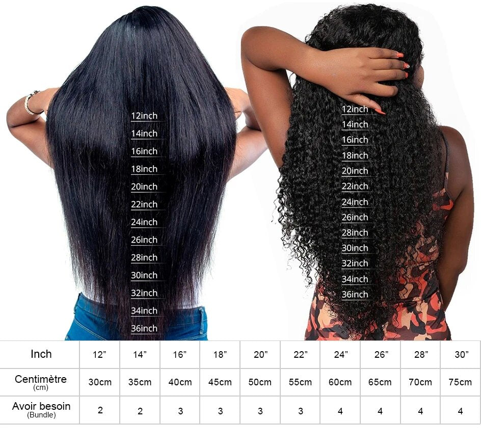 Straight  Lace Front Wig — 100% Human Hair